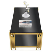 Ethan - Black Coffee Table - Royal Living Furniture