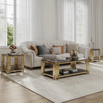 Ethan - Black Coffee Table - Royal Living Furniture