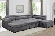 LHF Sofabed Sectional - IF 9090 - Royal Living Furniture