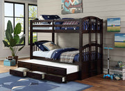 Bunk Bed Espresso-B 1840 - Royal Living Furniture