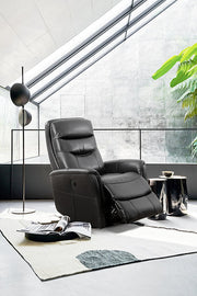 Power Recliner Chair - Black IF 6300 - Royal Living Furniture