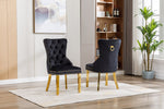 Chair Black - C 1451 - Royal Living Furniture