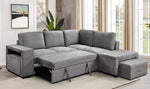RHF Sofabed Sectional Grey Fabric - IF 9035 - Royal Living Furniture