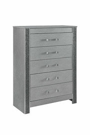 Logan-Silver Bedroom Set