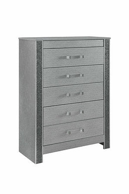 Logan-Silver Chest - Royal Living Furniture