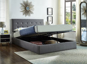 Bed Grey-IF 5445 - Royal Living Furniture