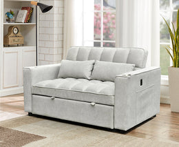 Sofabed Grey Fabric - IF 9028 - Royal Living Furniture