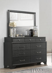 Ava 'Jordyn Grey' Dresser & Mirror - Royal Living Furniture