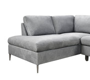 LHF Sofabed Sectional Grey Fabric - IF 9022 - Royal Living Furniture