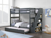 Bunk Bed Grey-B 1846 - Royal Living Furniture