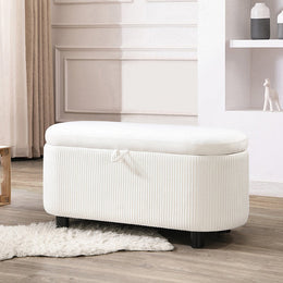 Oval Storage Bench - IF 6212 - Royal Living Furniture