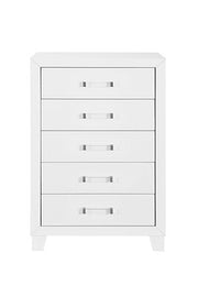 Lucia-White Chest - Royal Living Furniture