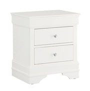 Pompei (White) Night Stand - Royal Living Furniture