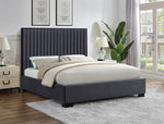 Bed Black-IF 5545 - Royal Living Furniture
