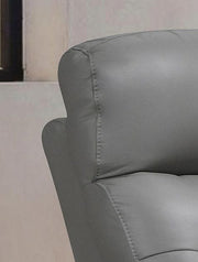 Sofa Set Recliner Grey Leather Match- IF 8141