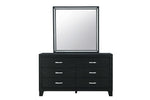 Reid-Black Dresser & Mirror - Royal Living Furniture