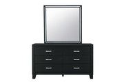 Reid-Black Dresser & Mirror - Royal Living Furniture