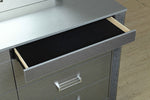 Logan-Silver Night Stand - Royal Living Furniture