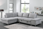 LHF Sofabed Sectional Grey Fabric - IF 9022 - Royal Living Furniture