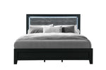 Reid-Black Bed - Royal Living Furniture
