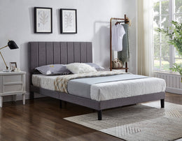 Bed Grey-IF 5363 - Royal Living Furniture