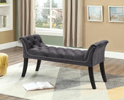 Elegant Velvet Bench - IF-6230-6231-6232-6233 - Royal Living Furniture