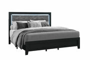 Reid-Black Bed - Royal Living Furniture