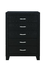 Reid-Black Chest - Royal Living Furniture