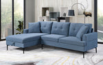 LHF Sectional Blue Fabric - IF 9065 - Royal Living Furniture