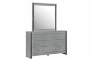 Logan-Silver Dresser & Mirror - Royal Living Furniture