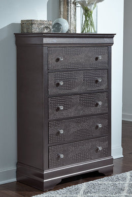 Pompei (Grey) Chest - Royal Living Furniture