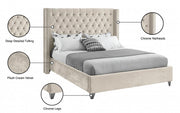 Bed Creme Beige-IF 5892 - Royal Living Furniture