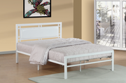 Bed White-IF141W - Royal Living Furniture