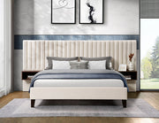Bed Creme Beige-IF 5561 - Royal Living Furniture