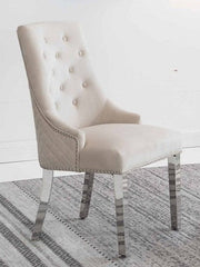 Chair Creme - C 1253 - Royal Living Furniture