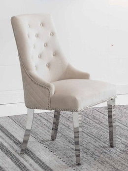 Chair Creme - C 1253 - Royal Living Furniture