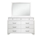 Jordyn (White) Dresser & Mirror - Royal Living Furniture