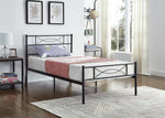 Bed Black-IF154B - Royal Living Furniture