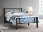 Bed Wooden Grain-IF125 - Royal Living Furniture