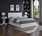 Bed White-IF 5402 - Royal Living Furniture