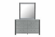 Logan-Silver Dresser & Mirror - Royal Living Furniture