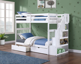 Bunk Bed White -B 1847