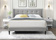 Button Tufted Bed - IF 5270 - Royal Living Furniture
