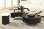 Coffee Table with 2 Stools - IF 2050 - Royal Living Furniture
