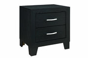 Reid-Black Night Stand - Royal Living Furniture