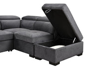 LHF Sofabed Sectional - IF 9090 - Royal Living Furniture