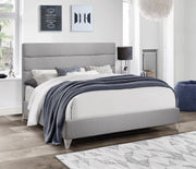 Bed Grey-IF 5235 - Royal Living Furniture