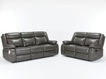 Salem - Manual Recilner Sofa and Loveseat Set - Royal Living Furniture