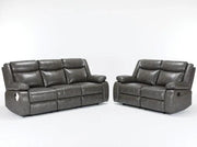 Salem - Manual Recilner Sofa and Loveseat Set - Royal Living Furniture