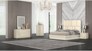 Sienna Beige Lacquer - Bedroom Set